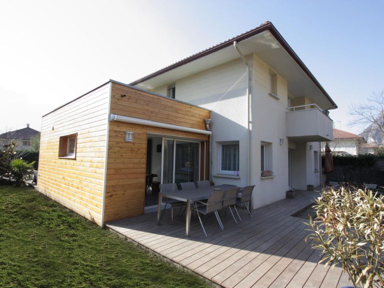 Extension bois maison Grenoble